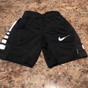 Boys black nike shorts